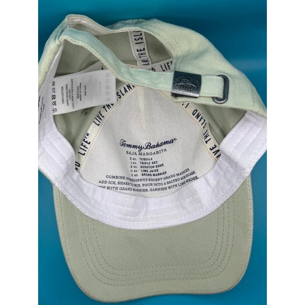 Tommy Bahama Baja Margarita Recipe Strapback Cap - Baseball Hat One Size